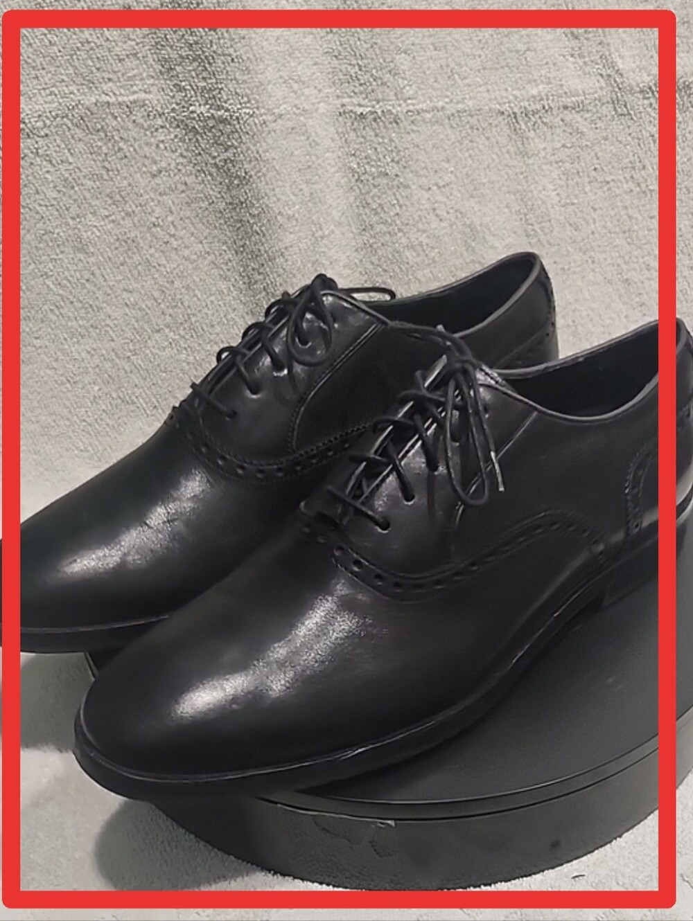 Cole Haan Hamilton Grand Plain Toe Men's Oxford Black Leather